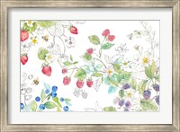 Berries and Bees I Fine Art Print