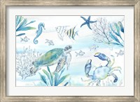 Great Blue Sea I Fine Art Print