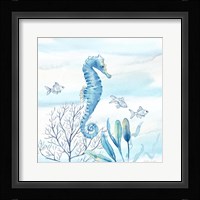 Great Blue Sea II Framed Print