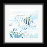Great Blue Sea III Framed Print
