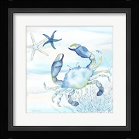 Great Blue Sea V Framed Print