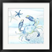 Great Blue Sea V Framed Print