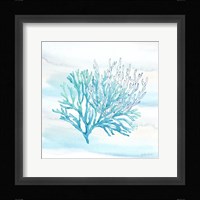 Great Blue Sea X Framed Print
