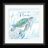 Great Blue Sea XXI Framed Print