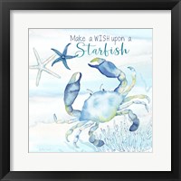 Great Blue Sea XXII Framed Print