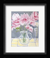 Peonies & a Daisy Fine Art Print