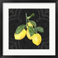 Live with Zest I Framed Print