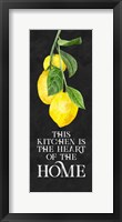 Live with Zest sentiment vertical II-Heart of Home Fine Art Print