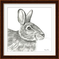 Watercolor Pencil Forest II-Rabbit Fine Art Print