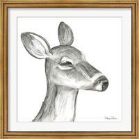 Watercolor Pencil Forest IX-Fawn Fine Art Print