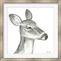 Watercolor Pencil Forest IX-Fawn Fine Art Print