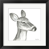 Watercolor Pencil Forest IX-Fawn Fine Art Print