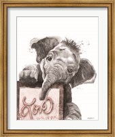 Love is All You Need Elephant Fine Art Print