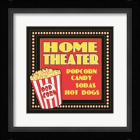 Home Movie Theater Fine Art Print