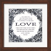 Love is Patient Fine Art Print