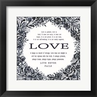 Love is Patient Fine Art Print