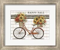 Happy Fall Bicycle Fine Art Print