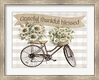 Grateful, Thankful, Blessed Bicycle Fine Art Print