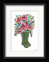 Rainboots and Ranunculus Fine Art Print