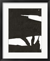 Black & White Abstract 1 Framed Print
