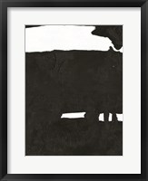 Black & White Abstract 2 Framed Print