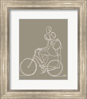 Friend on a Bike II Fine Art Print