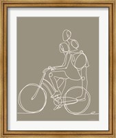 Friend on a Bike II Fine Art Print