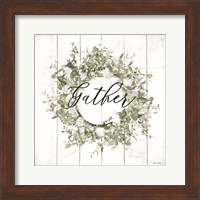 Gather Wreath Fine Art Print