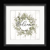 Welcome Wreath Fine Art Print