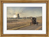 Country Morning in Bethel Fine Art Print