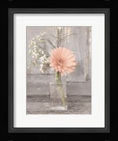 Farmhouse Floral IV Framed Print