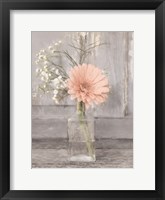 Farmhouse Floral IV Framed Print