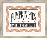 Pumpkin Pies Fine Art Print