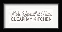 Clean My Kitchen Fine Art Print