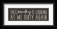Laundry is Looking Dirty Fine Art Print