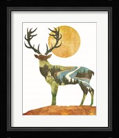 Forest Deer Framed Print