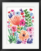 Vibrant Flowers II Fine Art Print