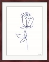 One Line Flower I Fine Art Print