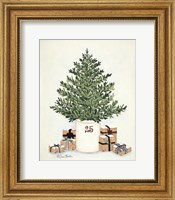 Country Crock Christmas Tree Fine Art Print