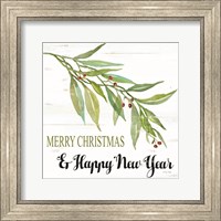 Merry Christmas and Happy New Year Fine Art Print