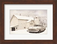 New Yorker in the Snow Fine Art Print