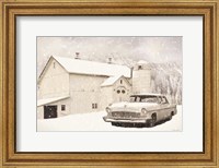 New Yorker in the Snow Fine Art Print