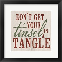 Tinsel in a Tangle Fine Art Print