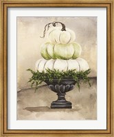 Triple Pumpkin Urn Fine Art Print