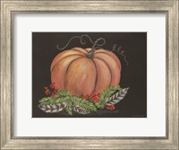 Pumpkin and Feathers Fine Art Print