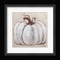 Pumpkin Close-Up I Framed Print