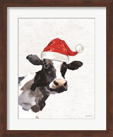 Christmas Cow Fine Art Print