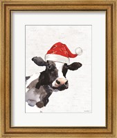 Christmas Cow Fine Art Print