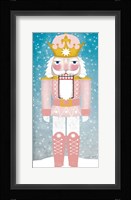 Nutcracker III Blush Framed Print