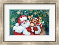 Jolly Santa Fine Art Print